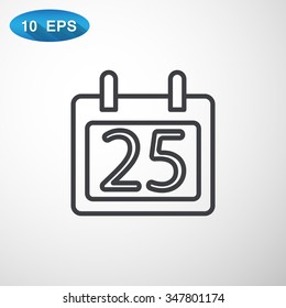 Calendar day icon