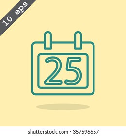 Calendar day icon
