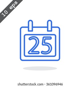 Calendar day icon