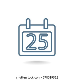 Calendar day icon