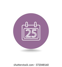 Calendar day icon