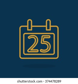 Calendar day icon