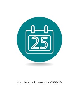 Calendar day icon