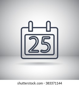 Calendar day icon