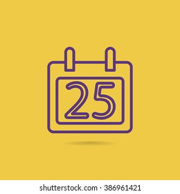 Calendar day icon