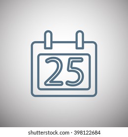Calendar day icon