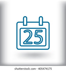Calendar day icon
