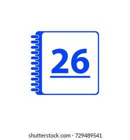 calendar day Icon vector