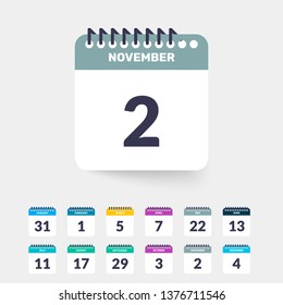 Calendar Day Month