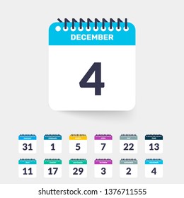 Calendar Day Month