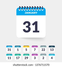 Calendar Day Month