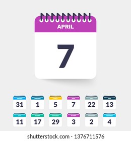 Calendar Day Month