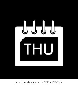 calendar day single icon vector illustration