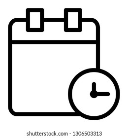 calendar, deadline icon