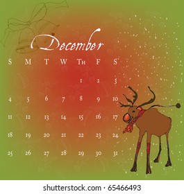 calendar for december 2010