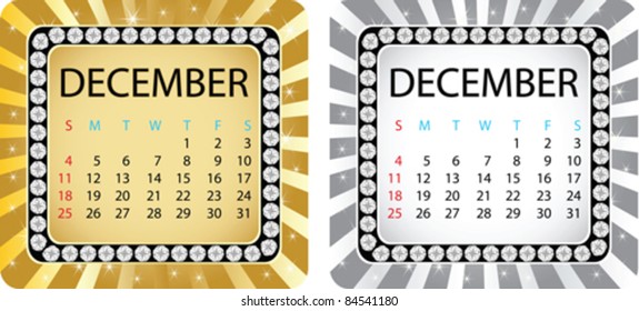 calendário dezembro