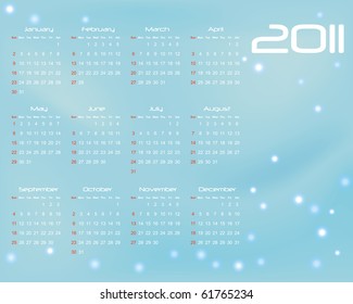 Calendar Design 2011