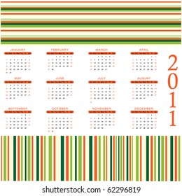 Calendar Design 2011