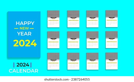 calendar design 2024, 2024 calendar template, minimal calendar design 2024, calendar 2024