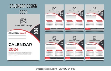 calendar design 2024, 2024 calendar template, minimal calendar design 2024, calendar 2024