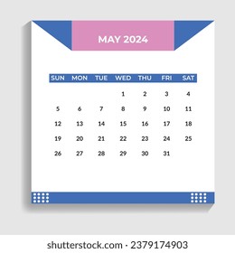 DISEÑO CALENDARIO MAYO, CALENDARIO MAYO DE 2024
