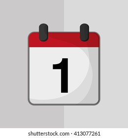 calendar design. online icon. multimedia concept
