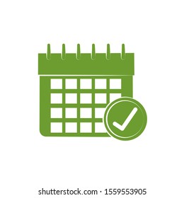 Calendar design, Planner time event moth date day page plan and reminder theme Vector illustration