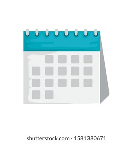 Calendar design, Planner time event moth date day page plan and reminder theme Vector illustration