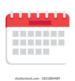 Calendar design, Planner time event moth date day page plan and reminder theme Vector illustration