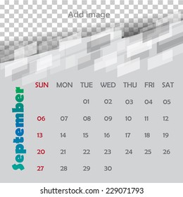 Calendar design - September