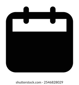 Calendar Design Simple Icon Illustration