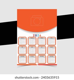 calendar design template, new year calendar design template