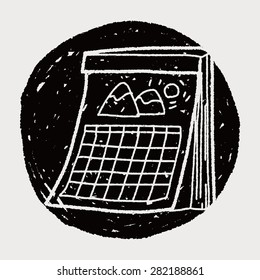 Calendar doodle