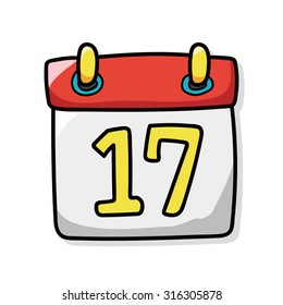 doodle de calendario