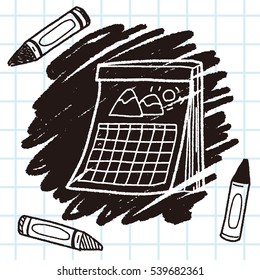 Calendar doodle