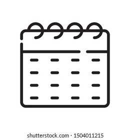 Calendar Event Appointment Vector Icon