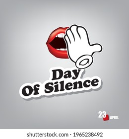 The calendar event is celebrated in april - Day Of Silence