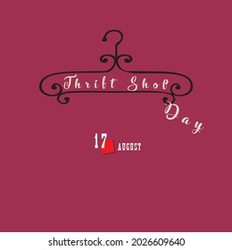 The calendar event is celebrated in August - Thrift Shop Day