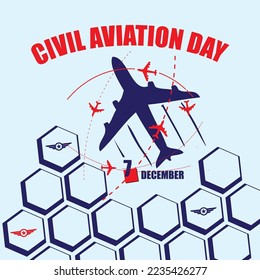 The calendar event is celebrated in December - Civil Aviation Day