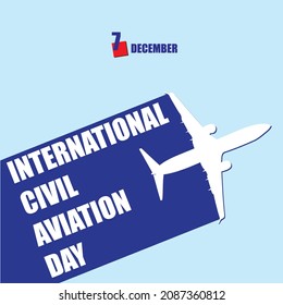 The calendar event is celebrated in December - International Civil Aviation Day