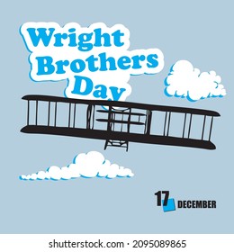 El evento calendario se celebra en diciembre - Día de los hermanos Wright