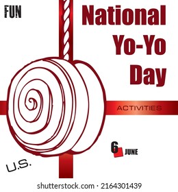 The calendar event is celebrated in june - National Yo-Yo Day