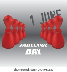 The calendar event is celebrated in june - TableTop Day