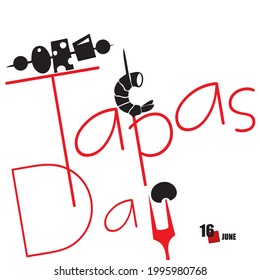 The calendar event is celebrated in june - World Tapas Day