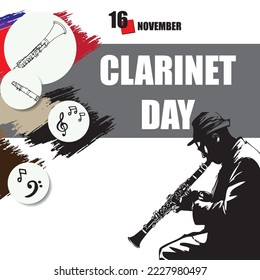 El evento calendario se celebra en noviembre - Día del Clarinete