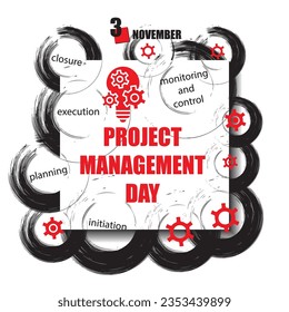 The calendar event is celebrated in November - Project Management Day