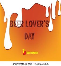 The calendar event is celebrated in September - Beer Lover’s Day