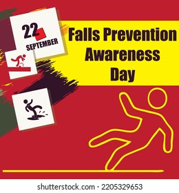 The calendar event is celebrated in September - Falls Prevention Awareness Day