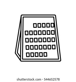 Calendar Event date icon vector illustration graphic design