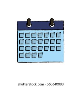 Calendar event date icon vector illustration graphic design